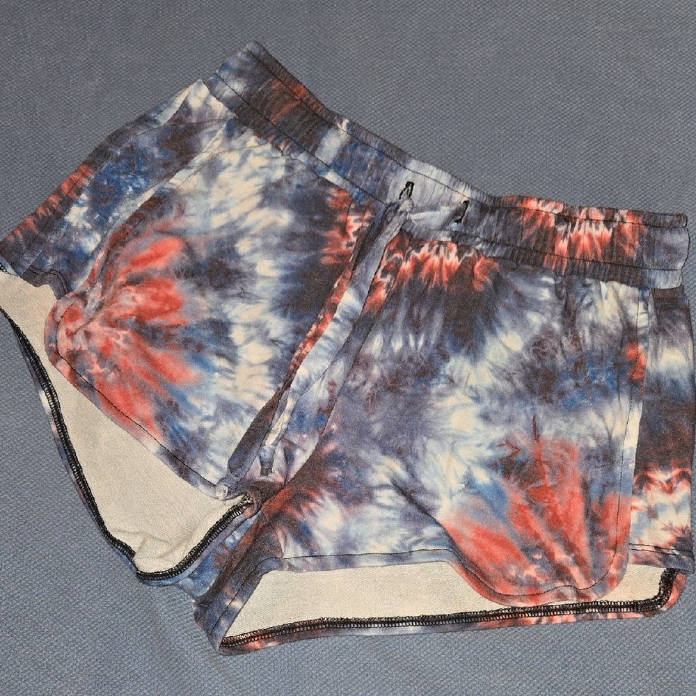 Onzie Multicolor Tie-Dye Shorts